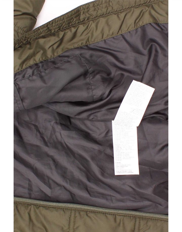 Puma Chaqueta acolchada con gráfico para niño 5-6 años Caqui Poliéster