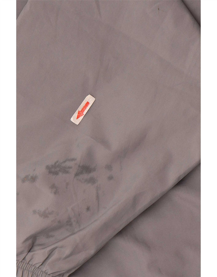 Adidas - Chaqueta de chándal para hombre, talla 38/40, color gris medio, poliéster
