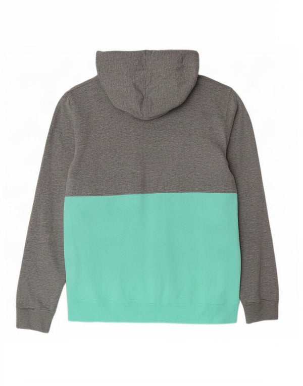 Fila Jersey con capucha gráfica para hombre 2XL Gris Colorblock Algodón