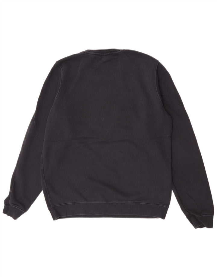 Nike - Sudadera con gráfico para hombre, talla pequeña, algodón negro