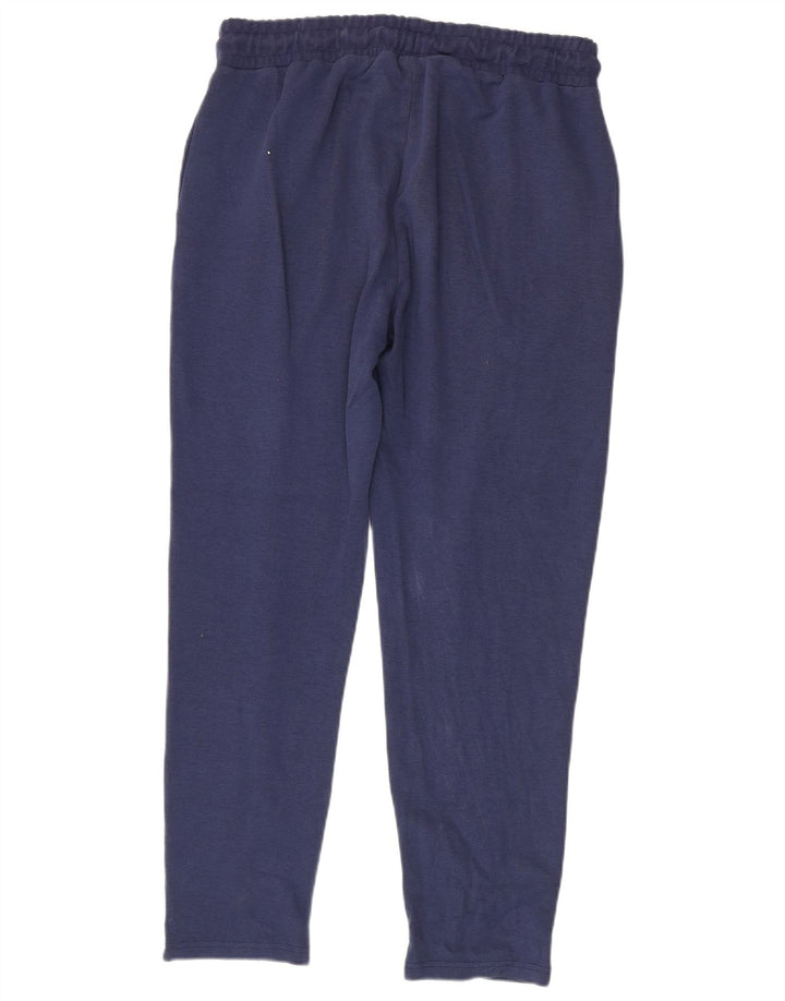 FILA Pantalón de Chándal para Hombre Grande Azul Marino Algodón