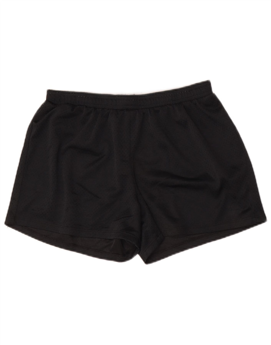 Champion Pantalones cortos deportivos para mujer UK 12 Mediano Negro Poliéster