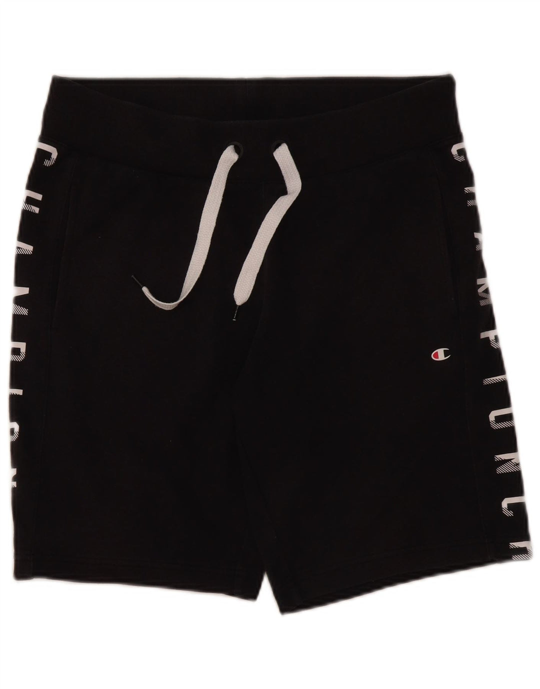 Champion Shorts deportivos gráficos para hombre Algodón azul marino mediano