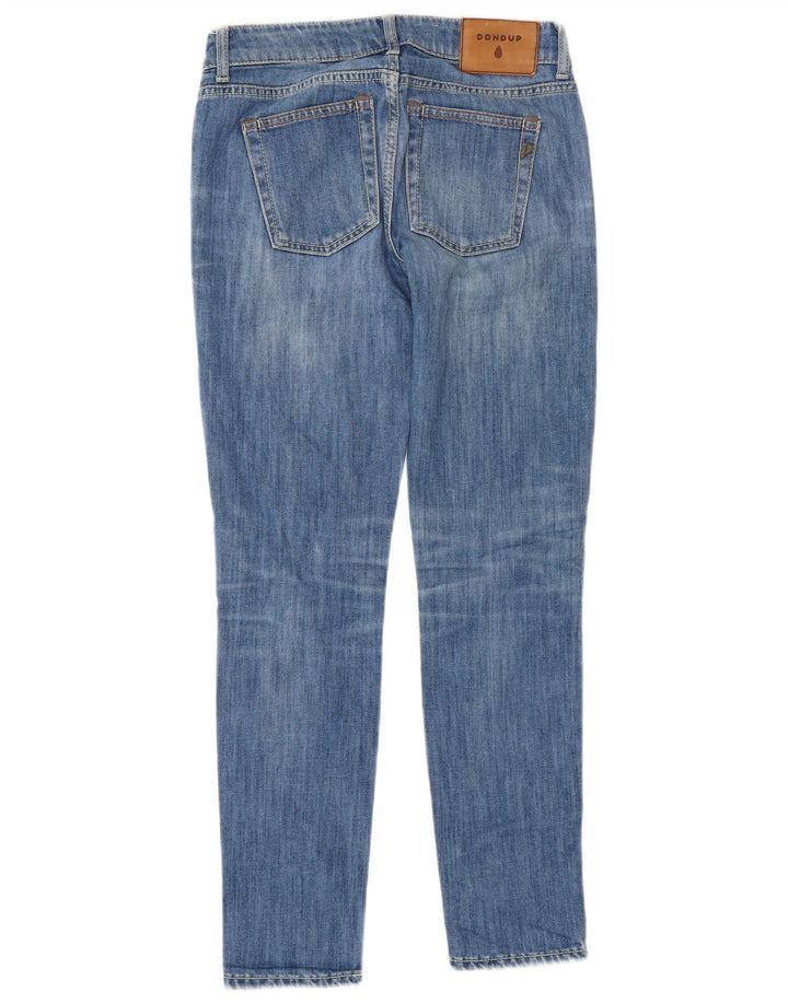 Vaqueros Dondup Mujer Slim W27 L29 Algodón Azul