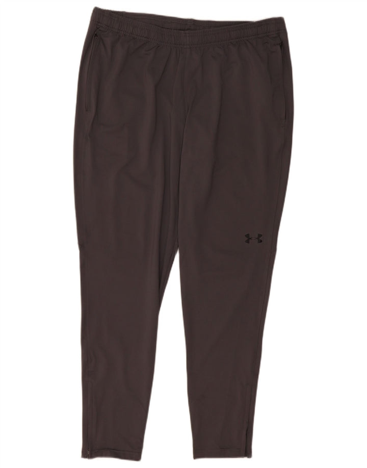 Pantalón de Chándal Under Armour Hombre XL Poliéster Gris