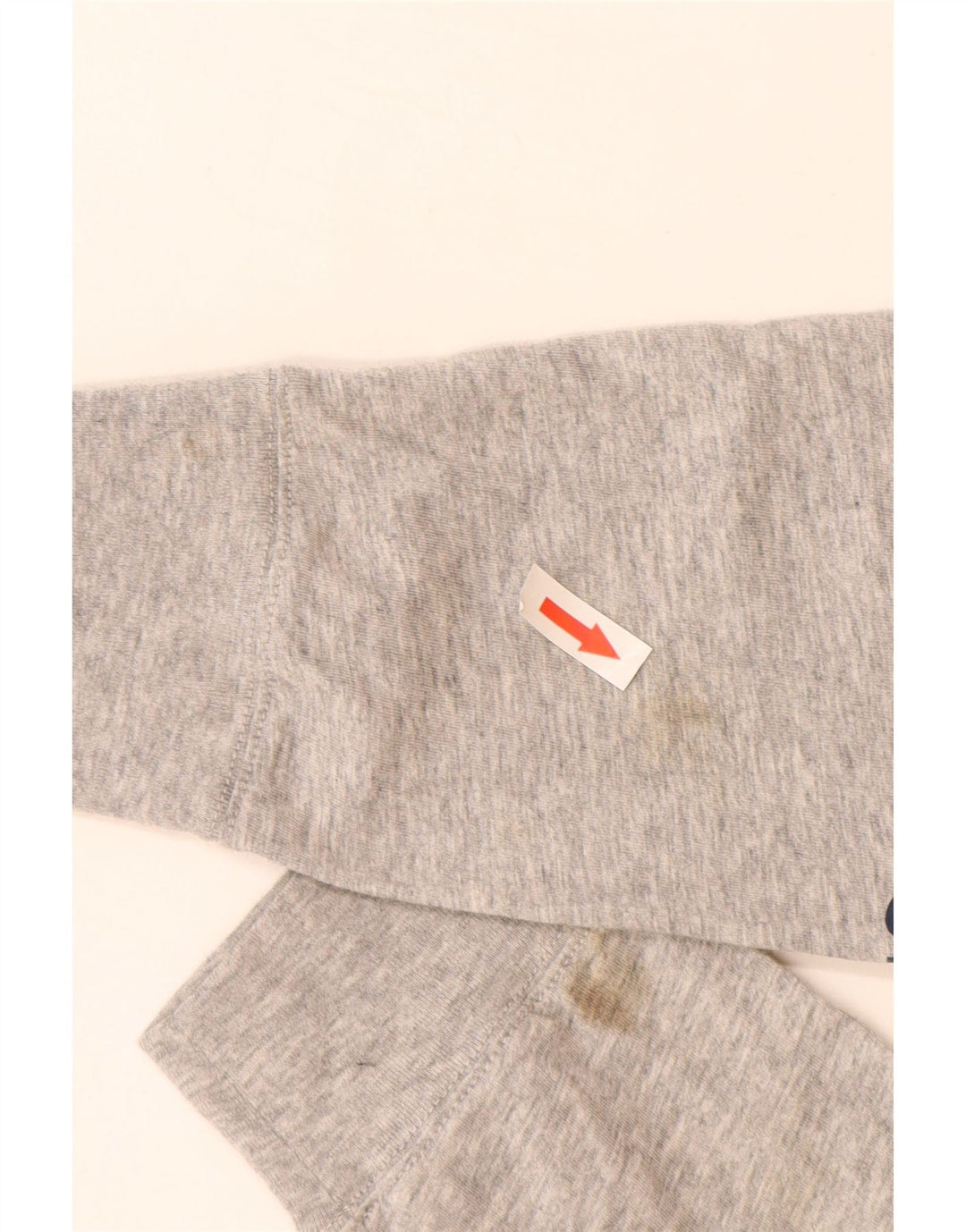 Vineyard Vines Top gráfico para hombre manga larga algodón gris pequeño