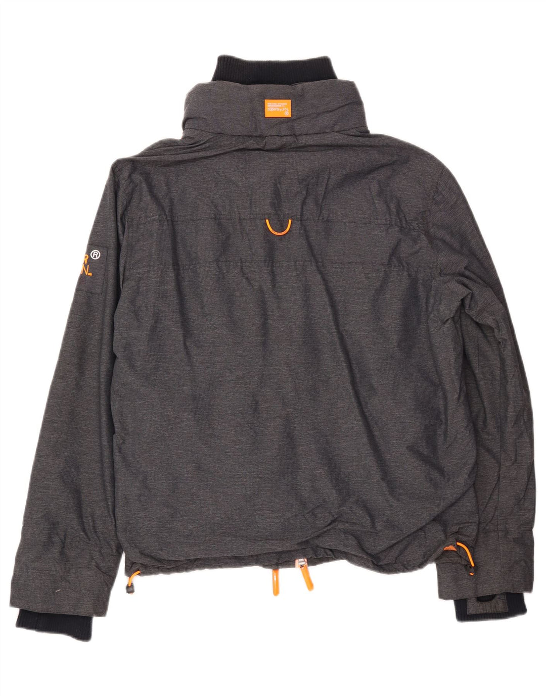 Superdry Chaqueta cortavientos para hombre UK 42 XL Nylon gris