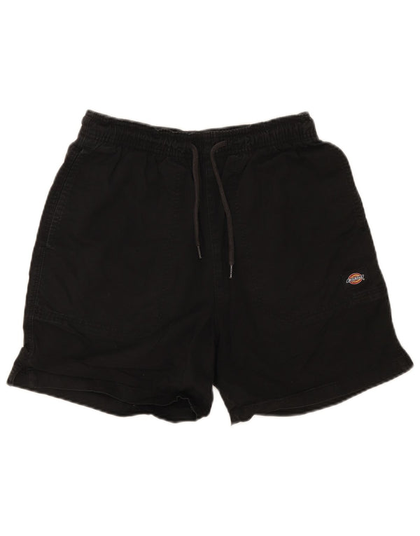 Dickies Pantalones cortos chinos para hombre pequeños W28 Algodón negro