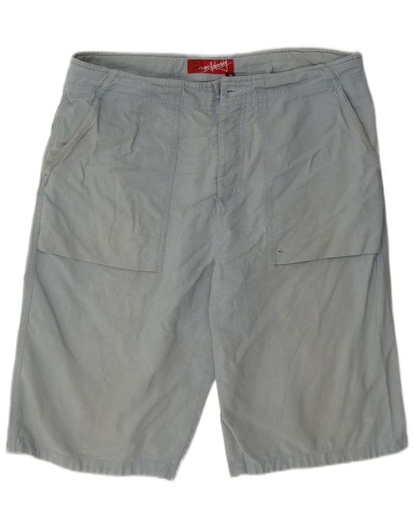 Billabong Pantalones cortos chinos para hombre W36 Algodón azul grande