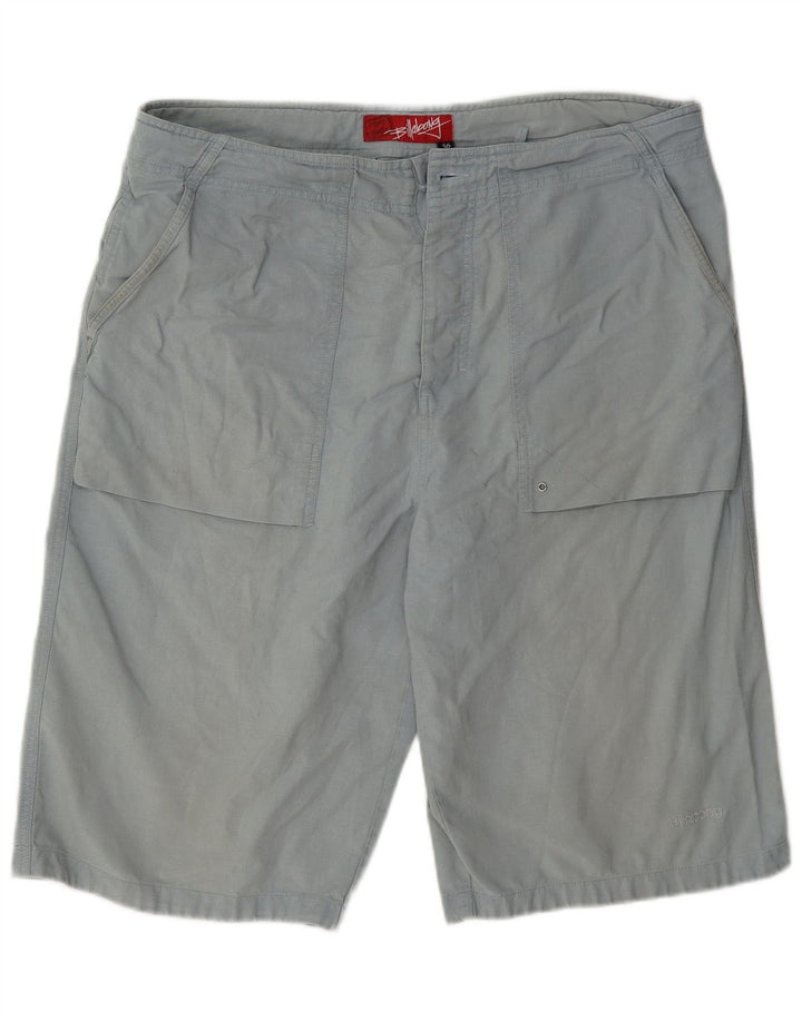 Billabong Pantalones cortos chinos para hombre W36 Algodón azul grande