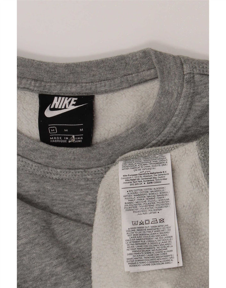 Sudadera Nike Jumper Gris Medio De Algodón Moteado