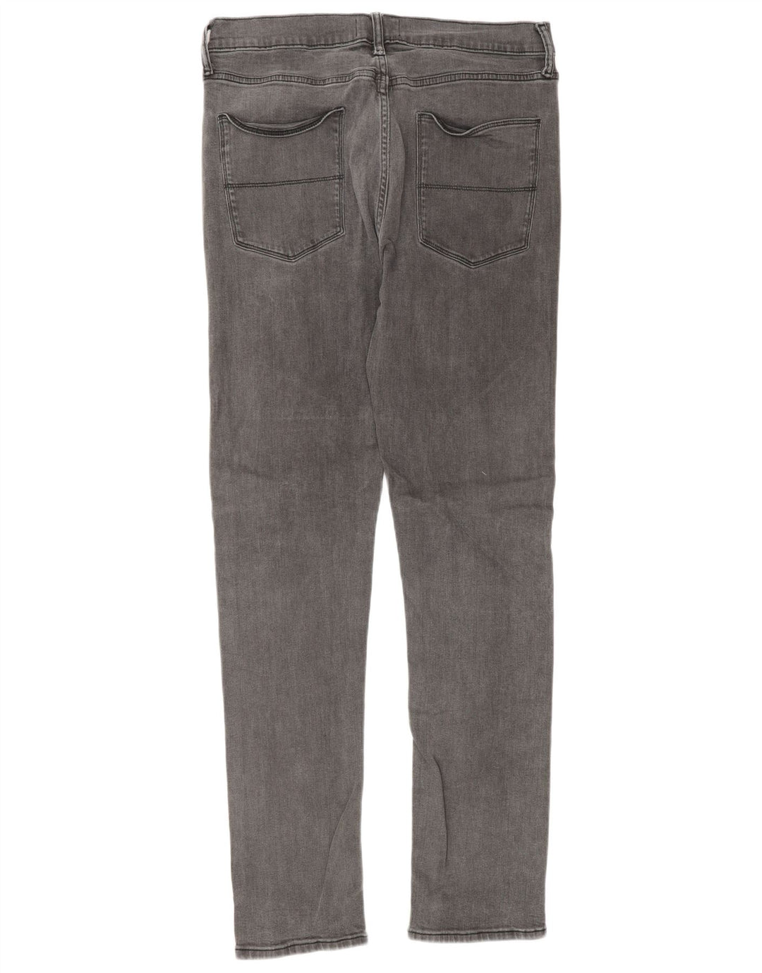 Marks & Spencer Vaqueros ajustados para hombre W34 L33 Algodón gris
