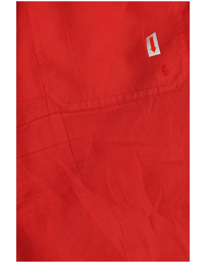 LOTTO Bañador Corto Mujer ES 40 XL Poliéster Rojo