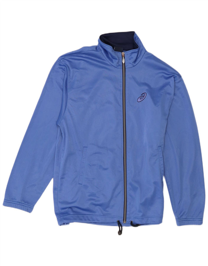 Asics Mens Chándal Top Chaqueta Grande Azul