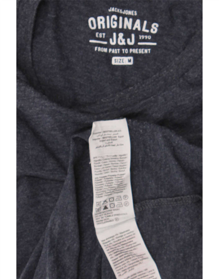 Camiseta Jack & Jones Hombre Top Medium Azul Marino Algodón
