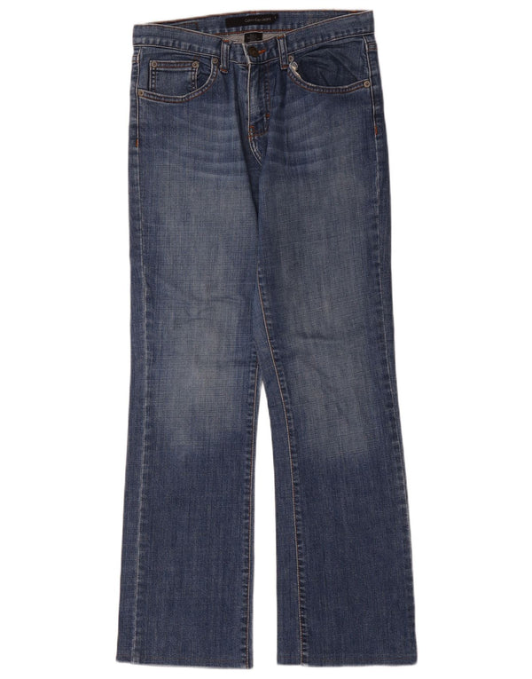 Calvin Klein Jeans Bootcut para Mujer US 6 Medium W32 L31 Algodón Azul