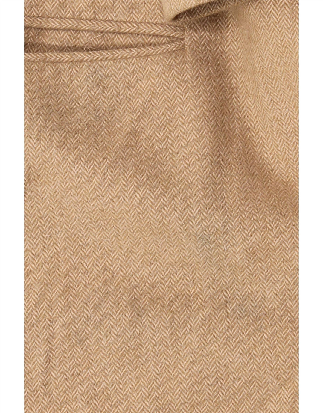 Marks & Spencer Abrigo para mujer UK 46 Lana en espiga beige grande