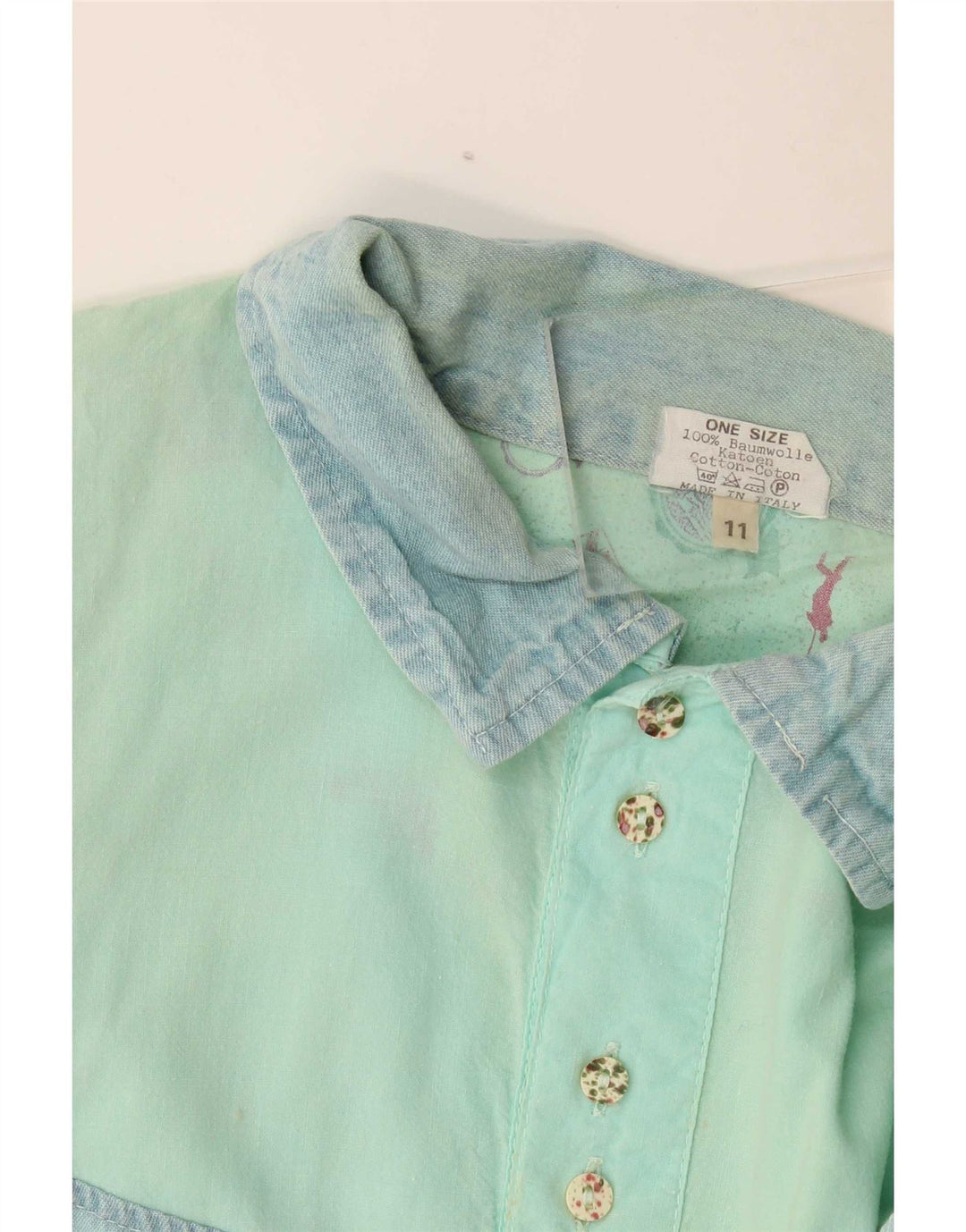 Chewan - Jersey gráfico para hombre, talla única, color turquesa