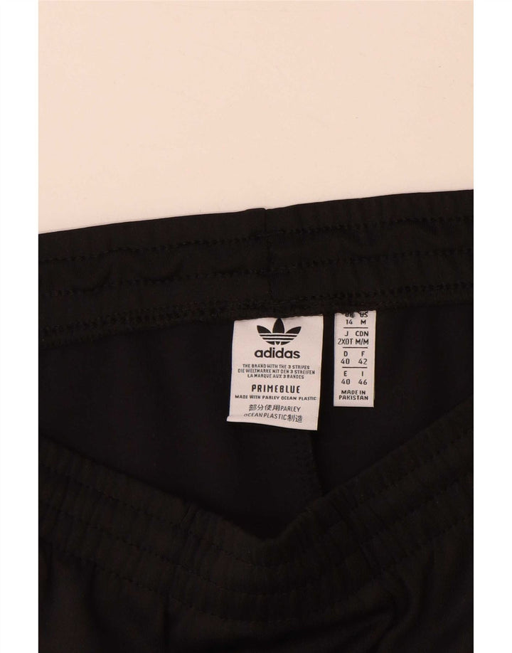 Adidas Pantalones de chándal para mujer UK 44 Mediano Negro Poliéster