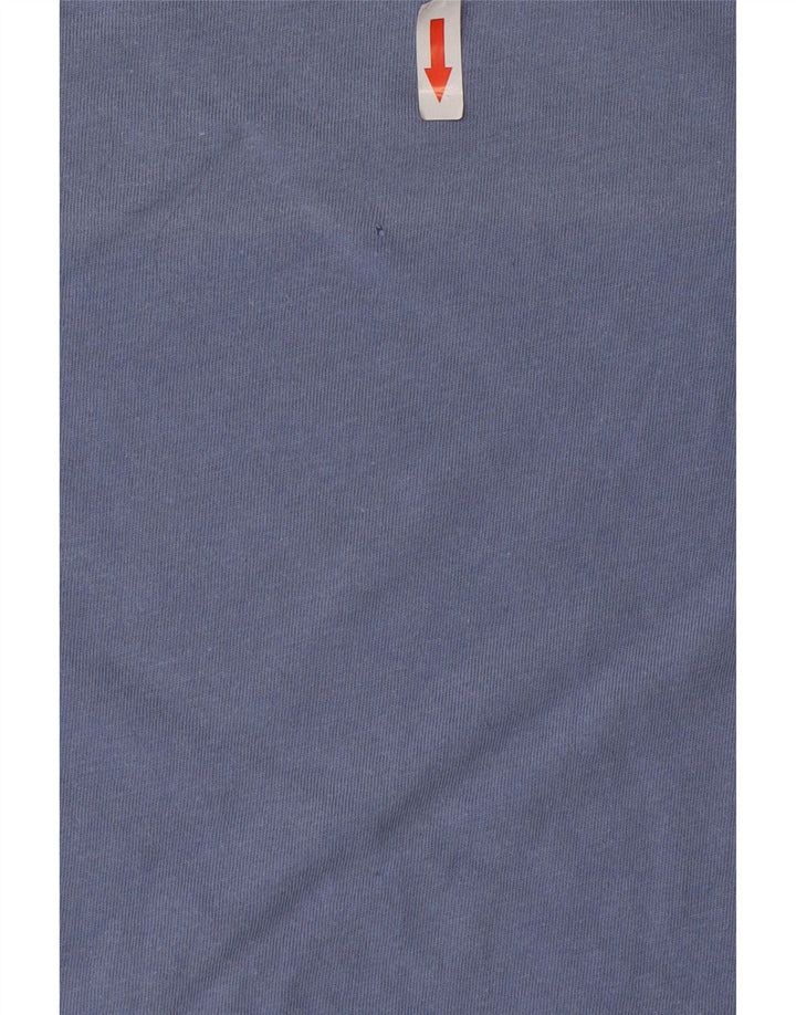 Levi's Camiseta gráfica para mujer Top UK 44 Algodón azul medio