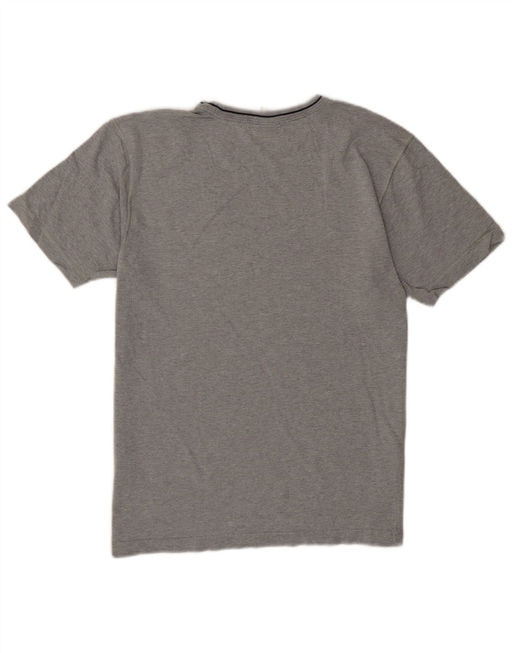 Champion Camiseta Gráfica Para Hombre Top Algodón Gris Medio