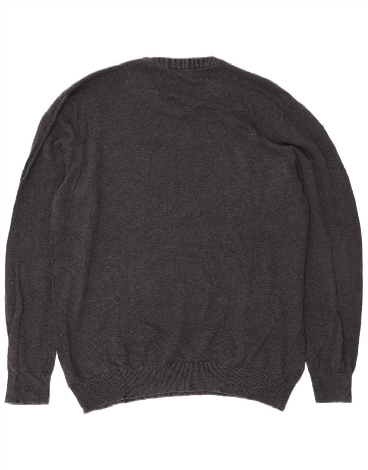 Jack & Jones Jersey con Cuello en V para Hombre XL Gris Algodón
