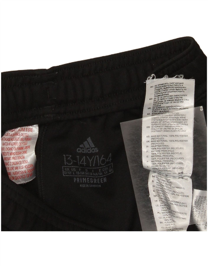 Adidas Pantalones de chándal Aeroready para niños 13-14 años Negro Poliéster