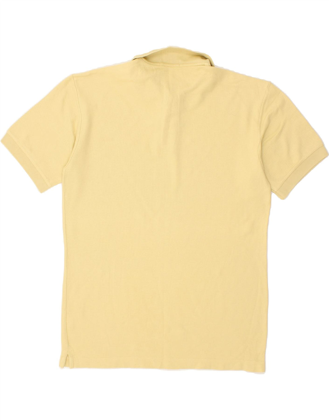 FILA Mens Polo Shirt Medium Yellow Cotton | Vintage Fila | Thrift | Second-Hand Fila | Used Clothing | Messina Hembry 