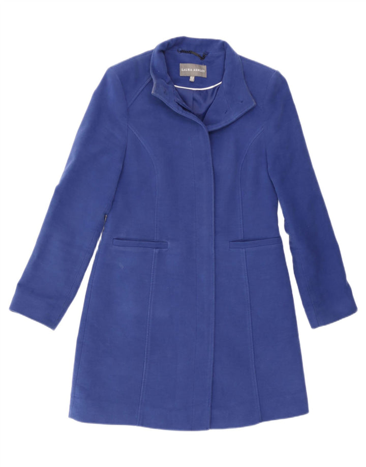 Laura Ashley Abrigo para mujer Reino Unido 10 Pequeño Algodón azul