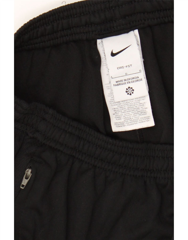 Nike Dri Fit - Pantalón de chándal para hombre, poliéster, color negro