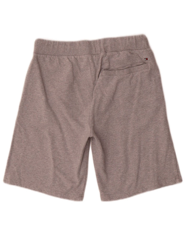 Tommy Hilfiger Shorts deportivos con gráficos para niños 15-16 años Gris