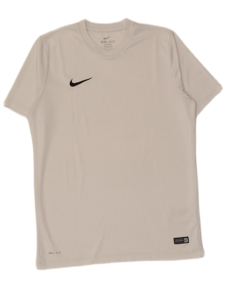 Nike - Camiseta Dri Fit para hombre, talla grande, poliéster blanco