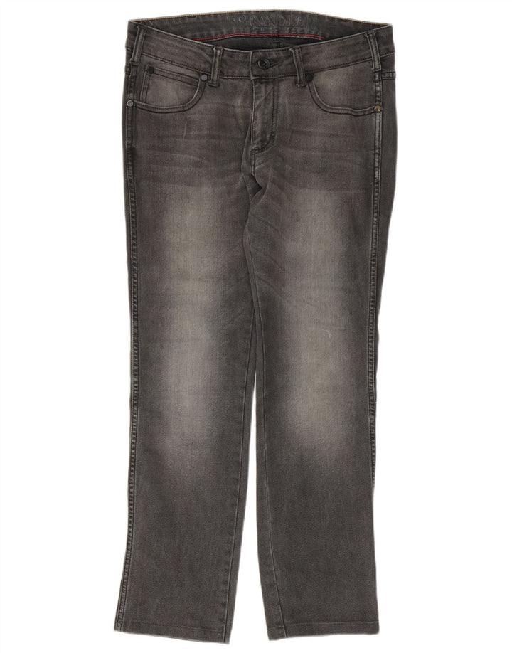 WRANGLER Vaqueros rectos Skanders para hombre W32 L29 Algodón gris