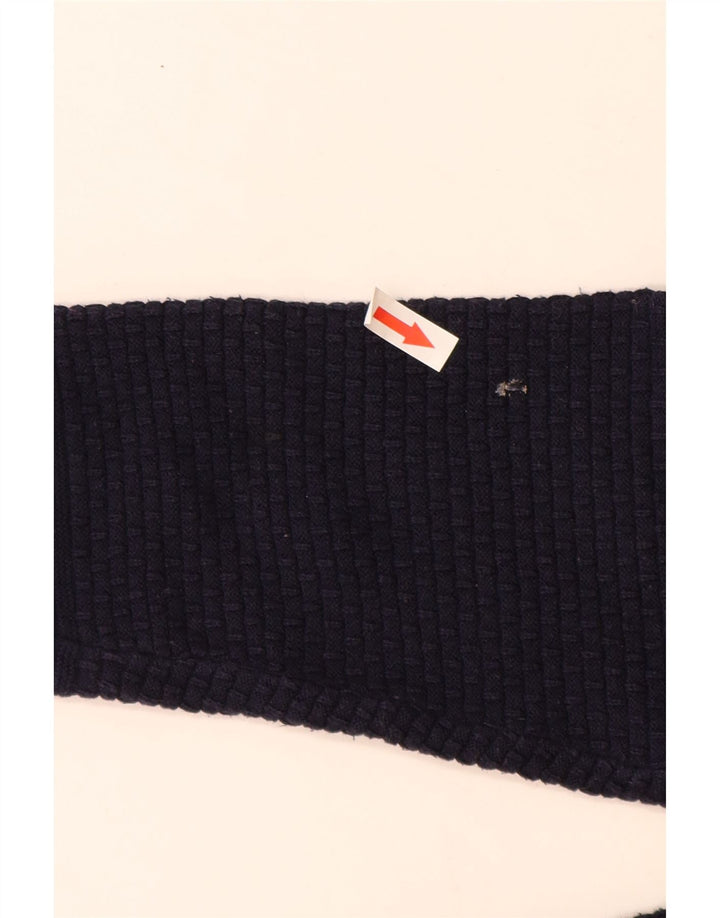 Ted Baker - Jersey de cuello redondo para hombre, talla 3, algodón azul marino mediano