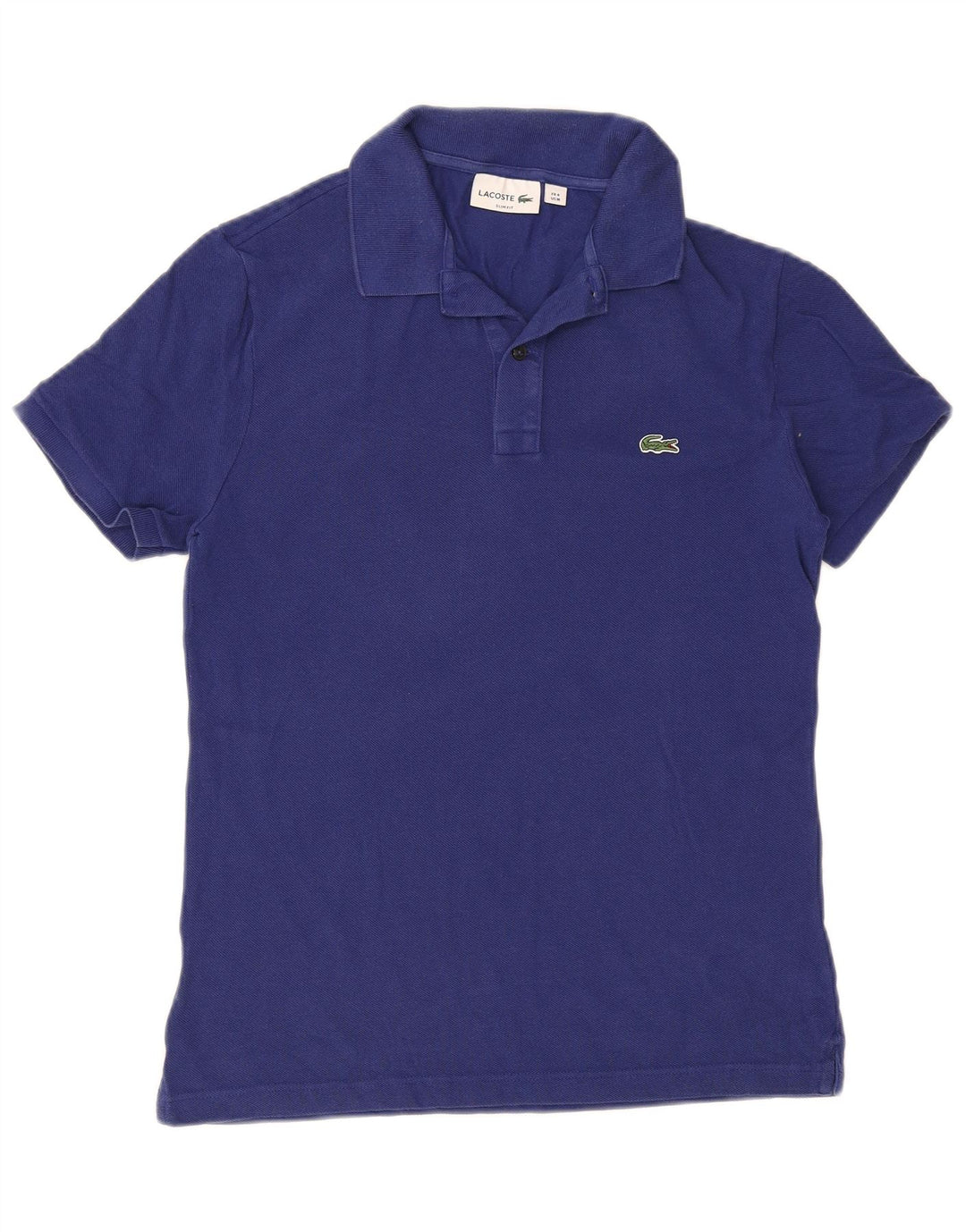 Lacoste Polo Slim Fit para Hombre Talla 4 Algodón Azul Medio