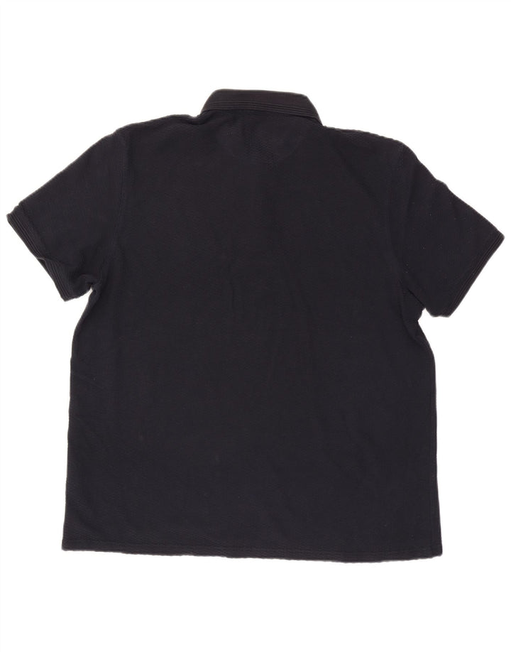 Polo Ted Baker para hombre talla 6 2XL algodón azul marino