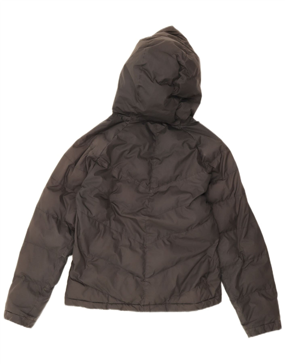 Nike Chaqueta acolchada con capucha para niños 12-13 años Grande Poliéster negro