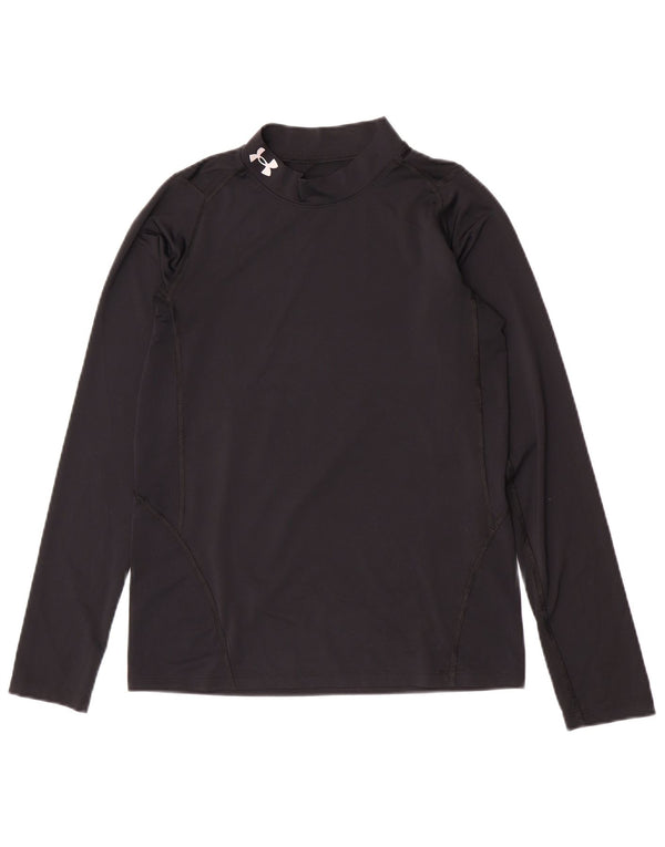 Under Armour Camiseta Heat Gear Manga Larga para Niños 13-14 Años XL Negro