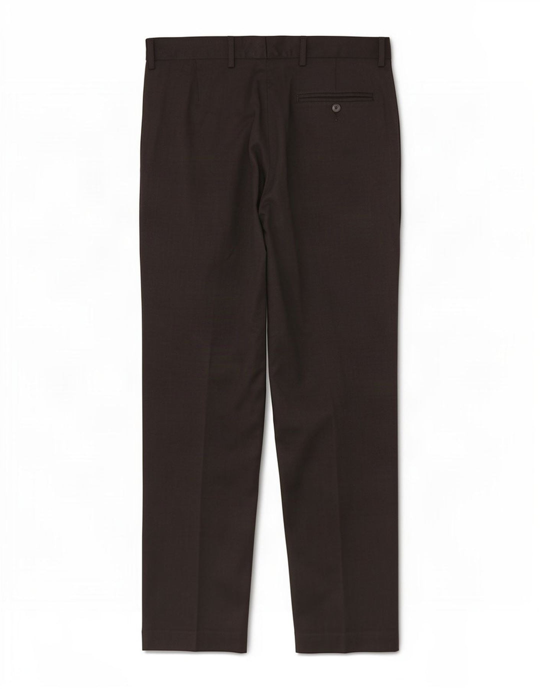 Marks & Spencer Pantalón de traje de corte regular para hombre W34 L33 Lana negra