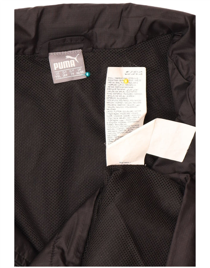 Chubasquero Puma Niño 13-14 Años Negro Poliéster