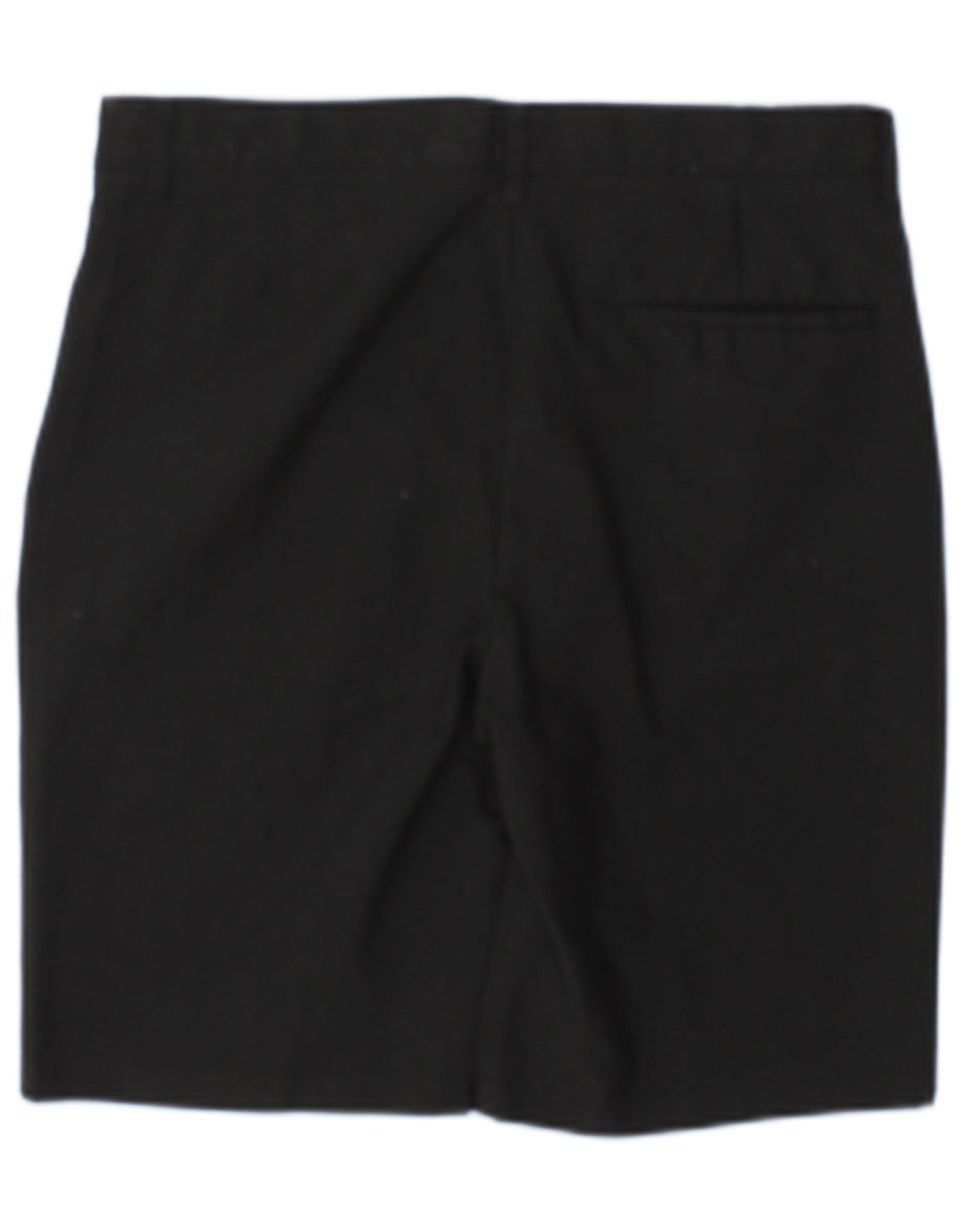 Marks & Spencer Pantalones cortos chinos para niños 13-14 años W30 Poliéster negro