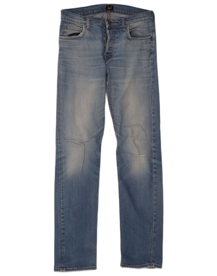 Vaqueros LEE Powell Slim para mujer W30 L34 Algodón azul