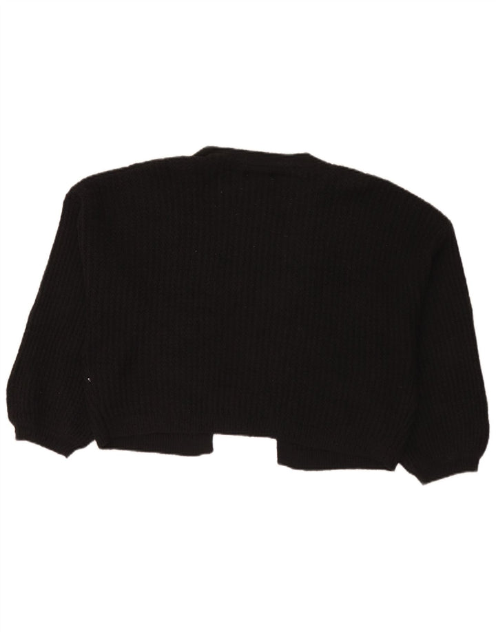 Fat Face - Cárdigan abierto de gran tamaño para mujer, talla 40, color negro