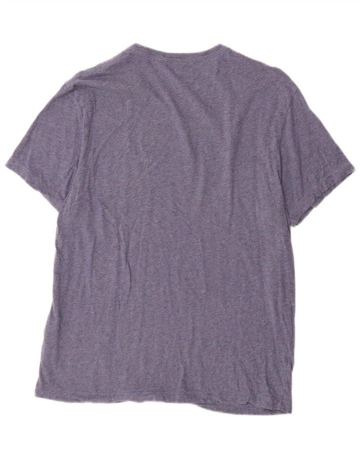 Camiseta J. Crew Mujer Broken In Top Algodón moteado azul medio