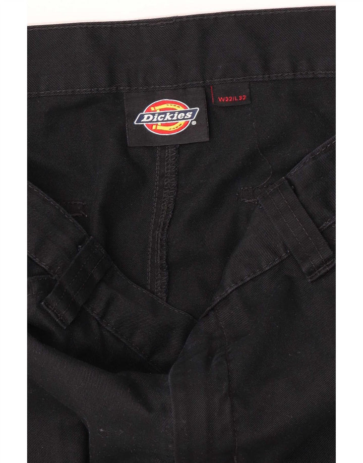 Dickies Hombre Pantalones Cargo Rectos W32 L32 Negro