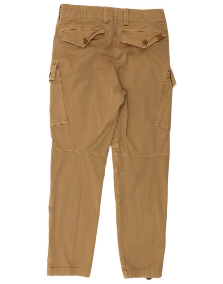 G-STAR Mens Classics Slim Cargo Pantalones W30 L30 Algodón Beige