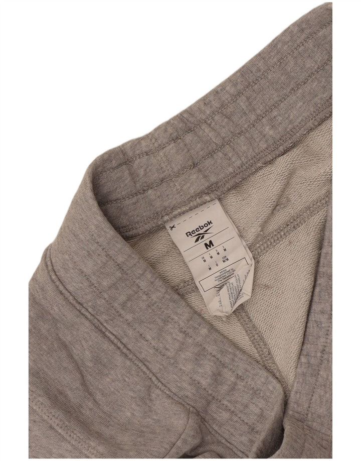 Pantalones de chándal Reebok Hombre Joggers de algodón moteado gris medio