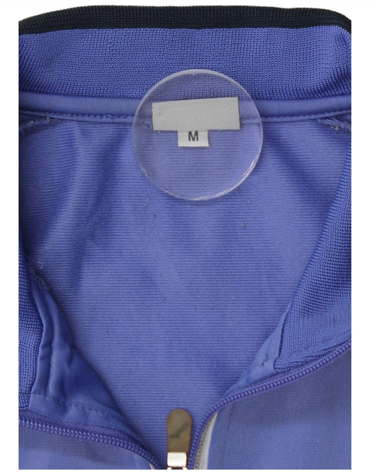 Asics - Chaqueta de chándal para mujer, talla 40, poliéster morado mediano