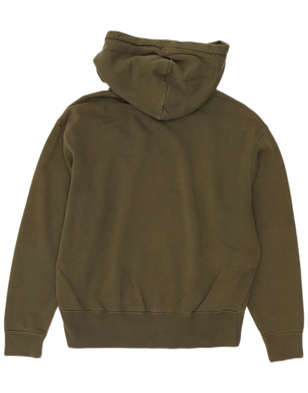 NIKE Jersey con capucha holgado para hombre XS Algodón caqui