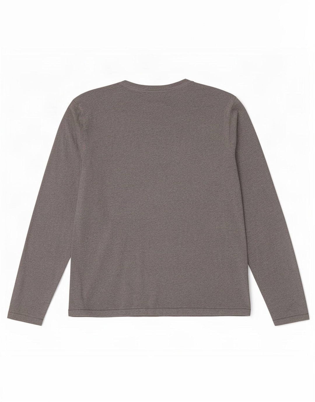 North Sails Hombre Top Gráfico Manga Larga Algodón Moteado Gris Pequeño